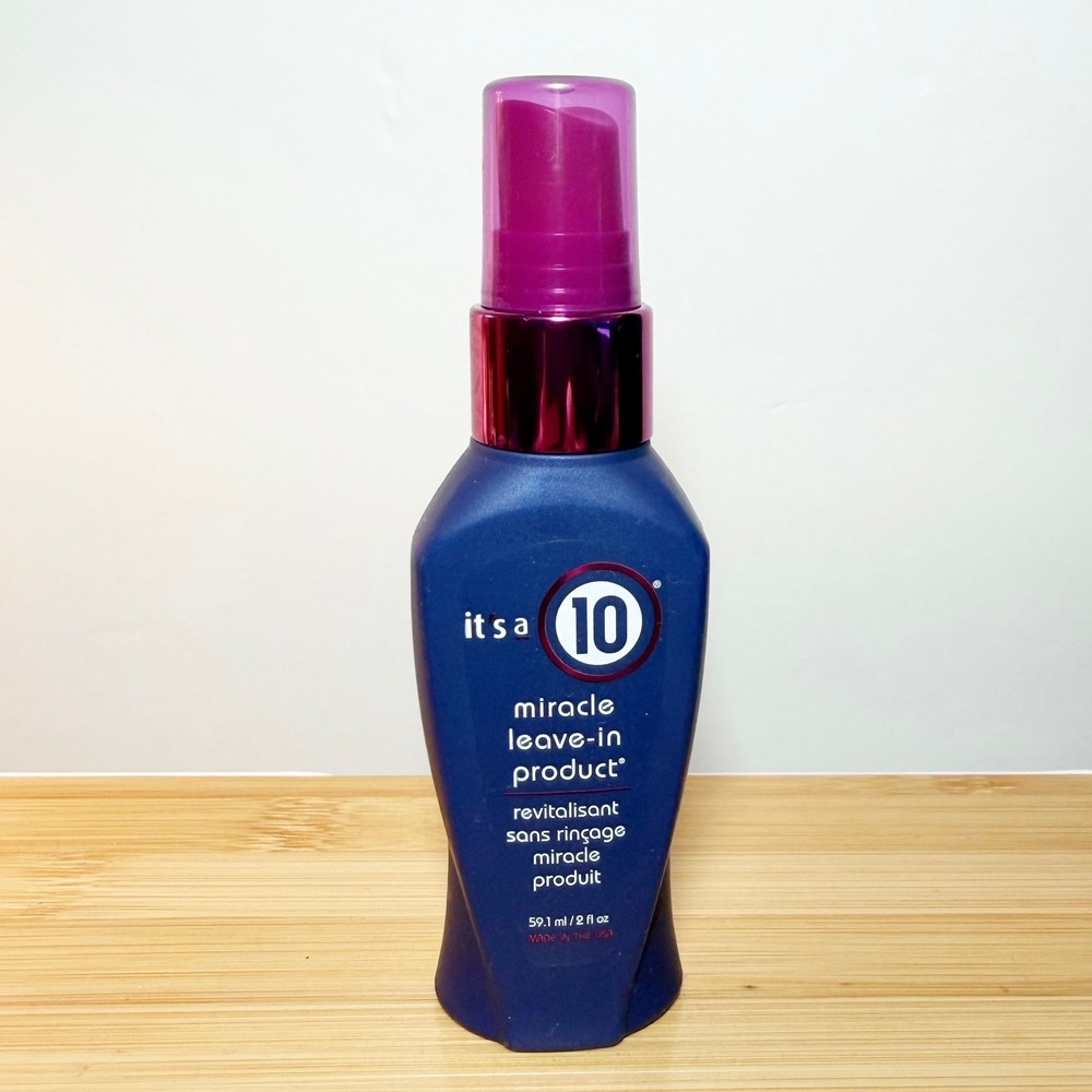 Its a 10 Miracle Leave-In Product 2 fl oz Travel Size Hair Treatment Spray